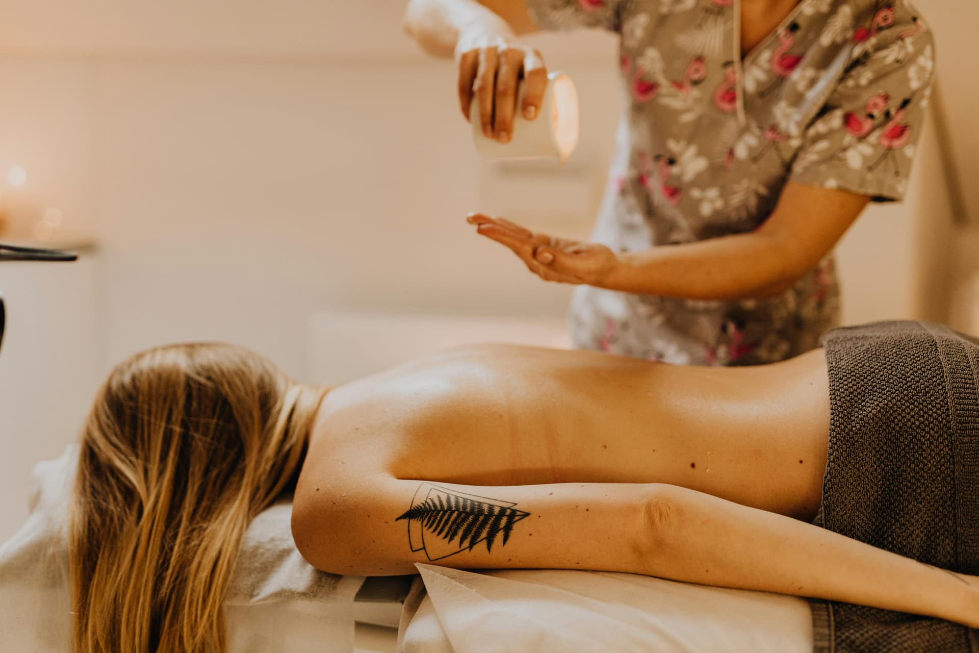Serene spa atmosphere at Aromdi Thai Massage